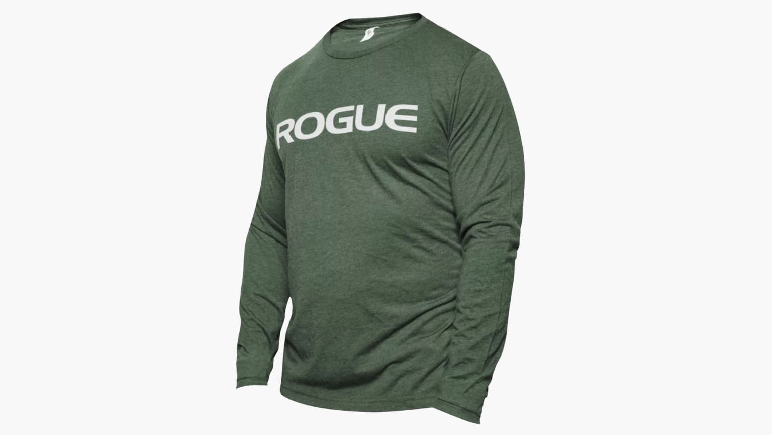 Rogue Basic Long Sleeve - Heather Forest | Rogue Fitness APO